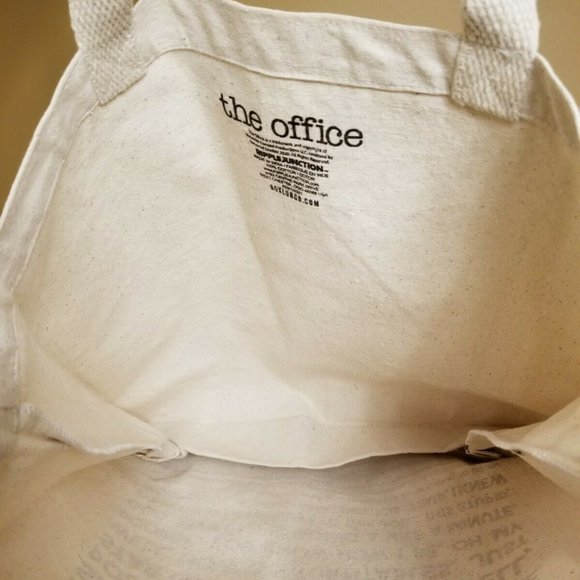 THE OFFICE Canvas Tote Bag Character Quotes NEW - Picture 5 of 9